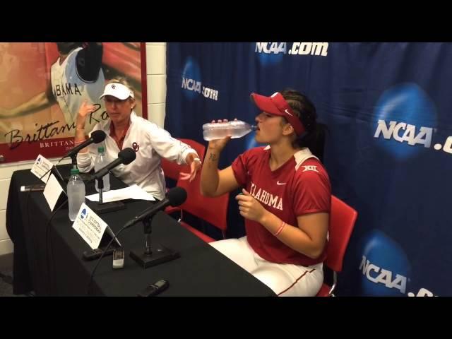 Oklahoma softball reacts to Alabama loss