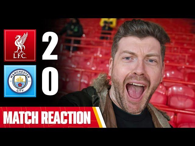 ABSOLUTE MASTERCLASS! LIVERPOOL 2-0 MAN CITY | MAYCH REACTION