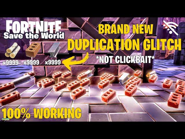 WORKING Duplication Glitch in Fortnite: Save The World!