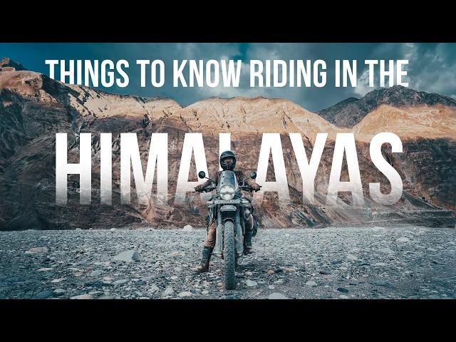 What I learnt riding in the Himalayas for the first time.