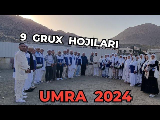 UMRA ZIYORATI  9 GRUX BOSHDAN OXRIGACHA UMRA QILISHNI 4 TA AMALLARI BOR