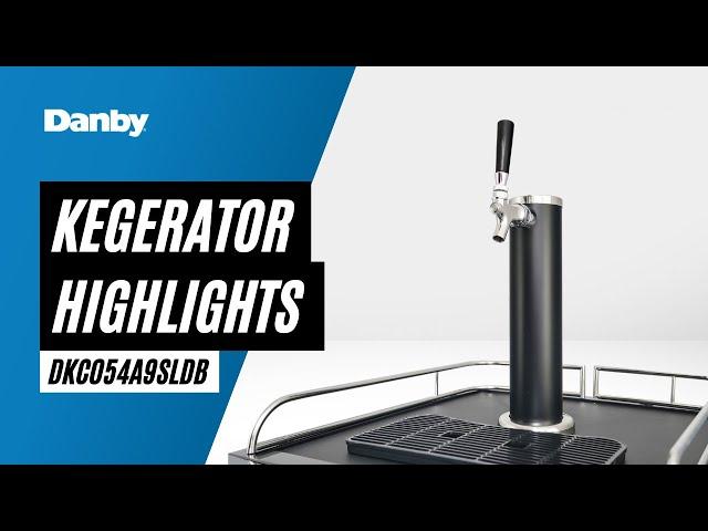 Danby Keg Cooler Highlight Video - DKC054A9SLDB