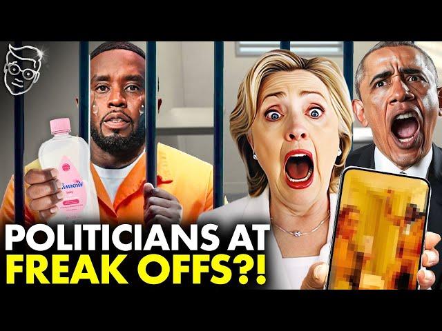 Diddy's Bodyguard Reveals There Are TAPES Of 'Well-Known' Politicians At 'Freak Offs' | OBAMA?!