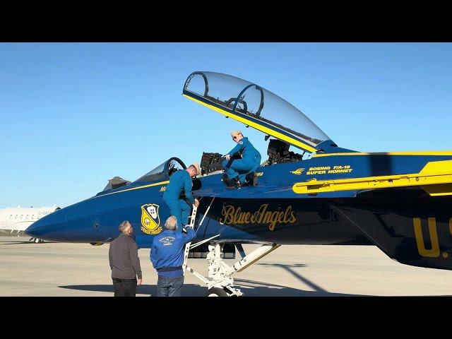 Navy Blue Angels Visit Augusta!