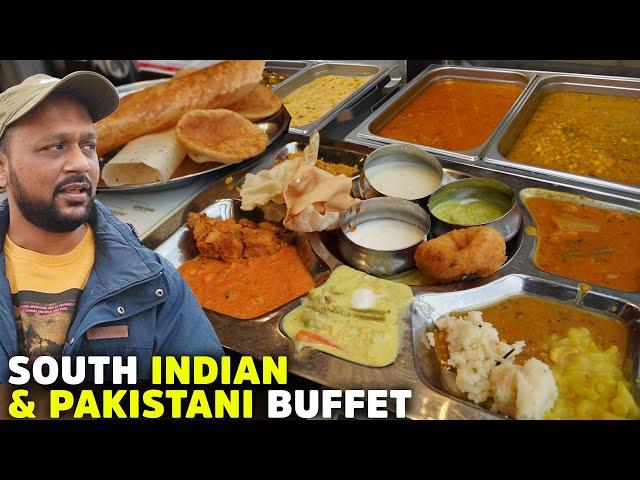 VEG or NON-VEG? | Saravana Bhavan & Tandoori Feast | Pakistani & South Indian Food in Canada