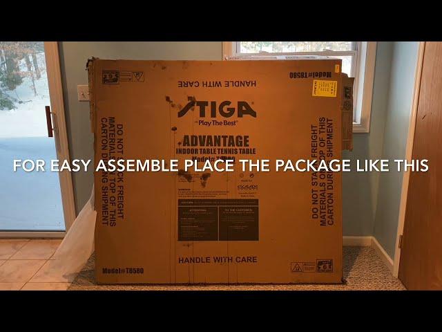 How to assemble Stiga Advantage Indoor Ping Pong Table