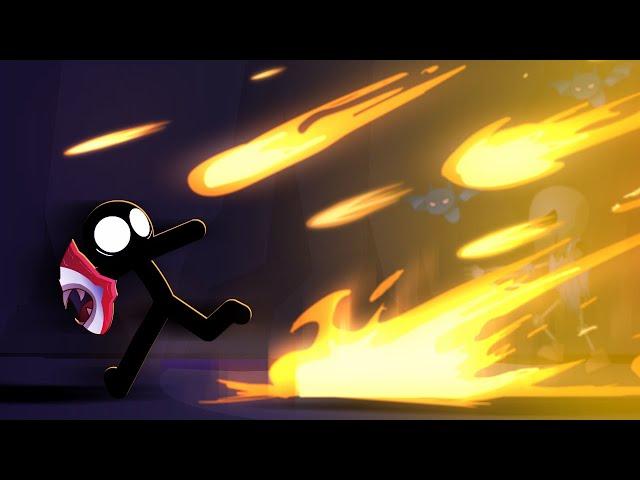 Stickman vs The Torch God - Terraria Animation