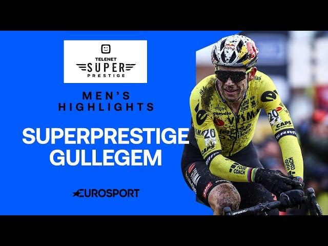 WOUT VAN AERT IN FINE FORM  | 2025 Superprestige Gullegem Men's Highlights