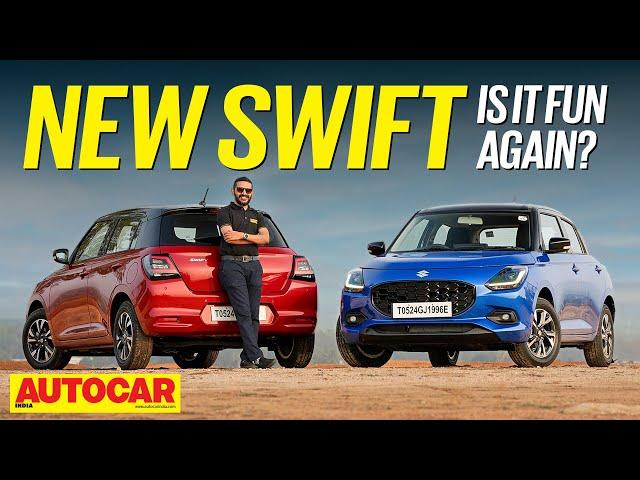 2024 Maruti Suzuki Swift review - Return to form for India’s favourite hatchback | @autocarindia1