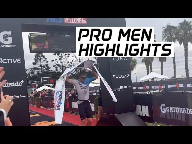 Ironman 70.3 Geelong - Pro Men Highlights