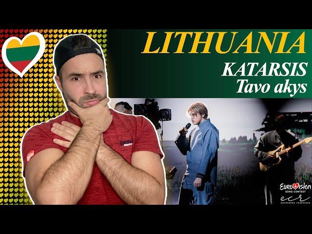 First Reaction : Katarsis – Tavo akys (EUROVIZIJA.LT) Eurovision 2025 Lithuania