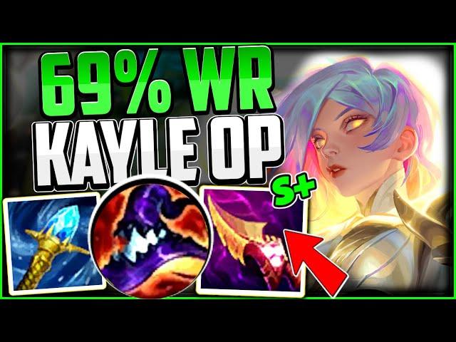 KAYLE'S #1 BUILD (69% WR) How to Play Kayle & Carry Low Elo Season 14 - League of Legends