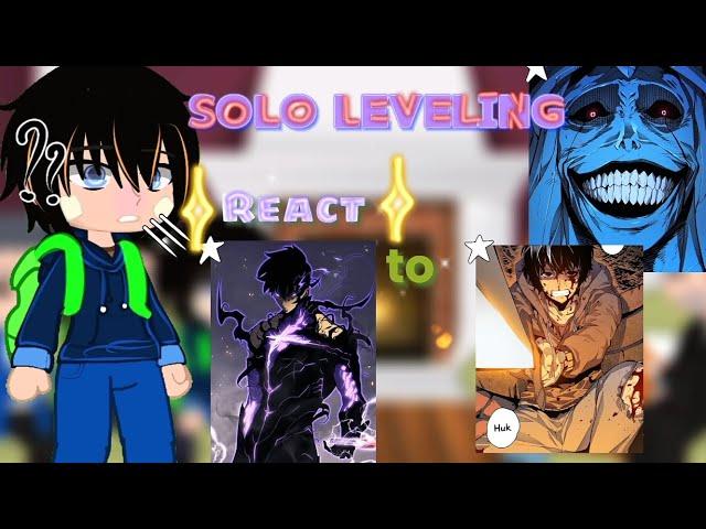 Past Solo Leveling React to Sung jin woo || Solo Leveling || Starzy eeech