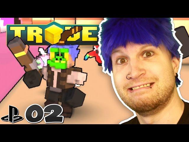 PS4 TROVE BETTER THAN XBOX ONE!!?  Scythe Plays Trove on PS4 #02