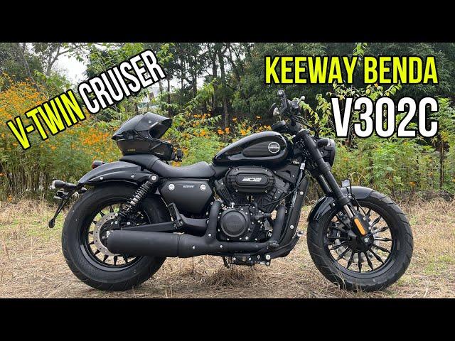 Short Ride with Keeway Benda V302C