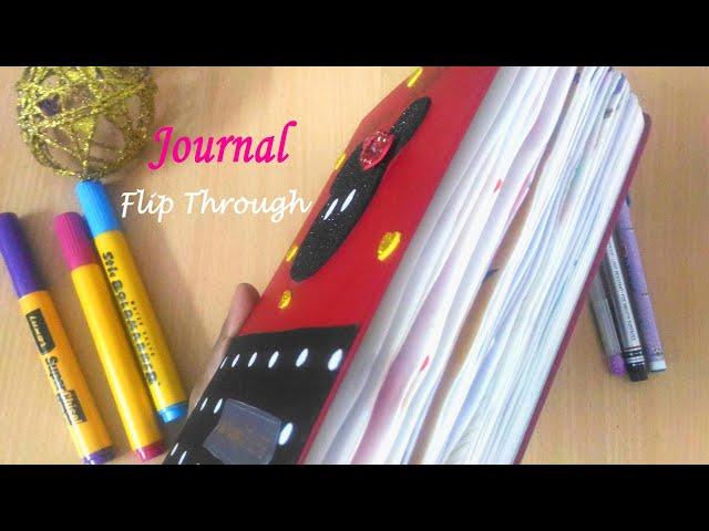 Journal Flip Through | My Personal Diary Full Review | Way to Decorate Diary Pages | Bullet Journal