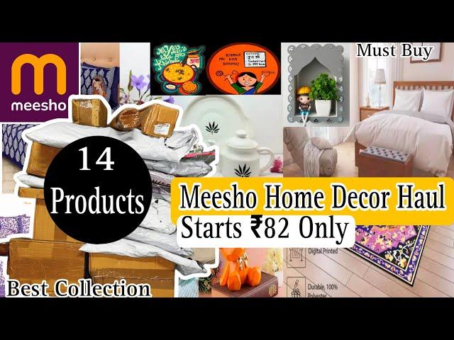 Latest 14 Meesho.Home Decor Haul Starts ₹82 Only / Best Collection Decor Items #meeshodecor