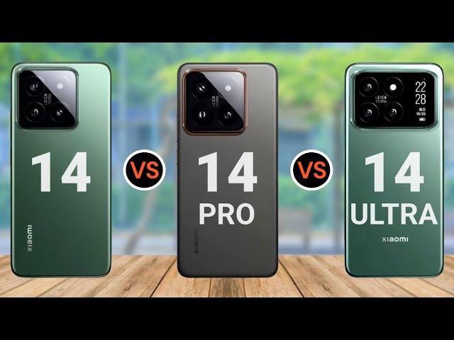 Xiaomi 14 vs xiaomi 14 pro vs xiaomi 14 ultra - getting closer to iPhone