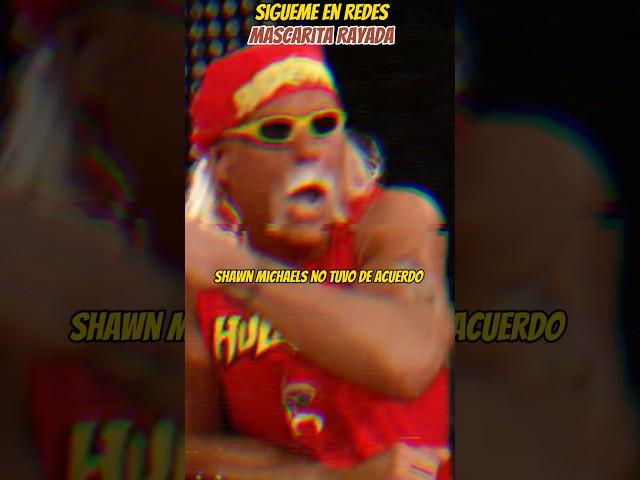 EL DIA QUE HULK HOGAN SE NEGO A PERDER CON SHAWN MICHAELS #wwe #wwe2k23 #shorts #hulkhogan