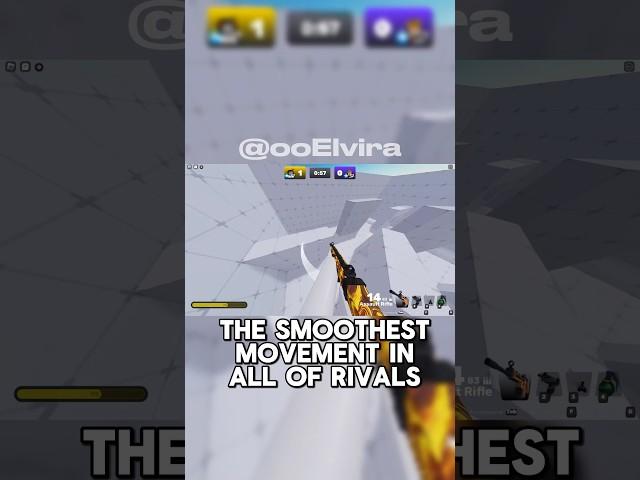 The SMOOTHEST MOVEMENT PRO In ALL Of RIVALS #rivals #rivalsgame #rivalsfps #rivalsroblox #roblox