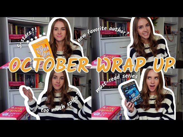 the 13 books i read in october   5-star read, new favorite author, festive books, + more!