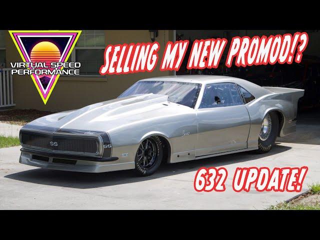 68 Camaro Promod For Sale? Taking 632 To The Machine Shop!