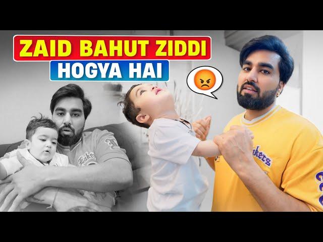 ZAID BAHUT ZIDDI HOGYA HAI | MALIK KIDS