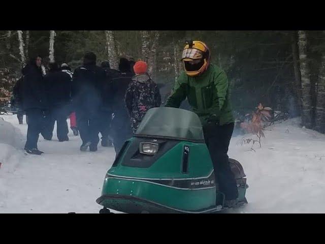 2023 Naubinway Vintage Snowmobile Trail Ride￼￼