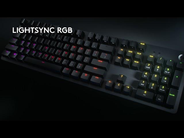 Introducing the G513 Carbon LIGHTSYNC RGB Mechanical Gaming Keyboard