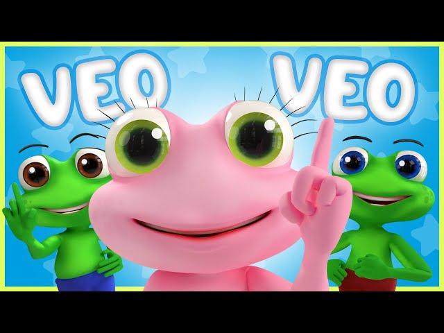 Veo Veo - Música Para niños - Canciones infantiles para bailar - El baile del sapito