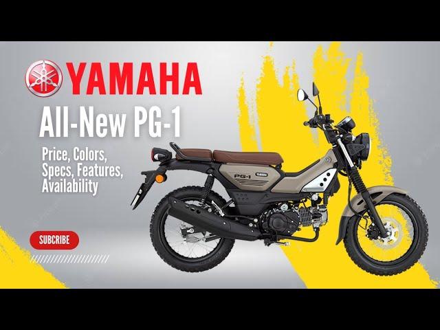 All New 2024 Yamaha PG-1: Price, Colors, Specs, Features, Availability