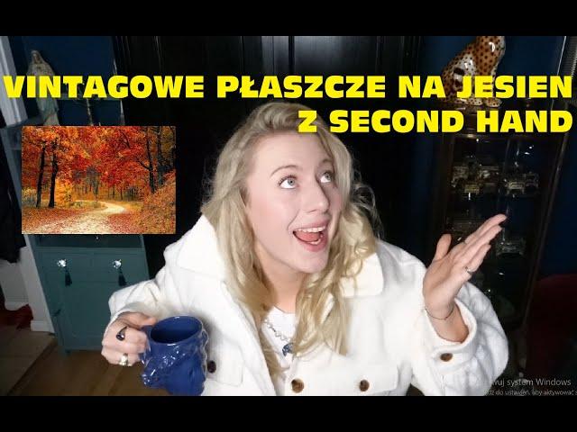 VINTAGOWE PŁASZCZE NA JESIEŃ | HAUL LUMPEKSOWY | OOTD Z SECOND HAND | PLUS SIZE, MIERZYMY