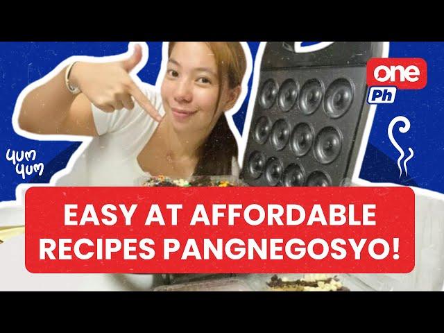 New mom sa Albay, may iba't ibang abot-kayang recipes para sa mga nais magnegosyo