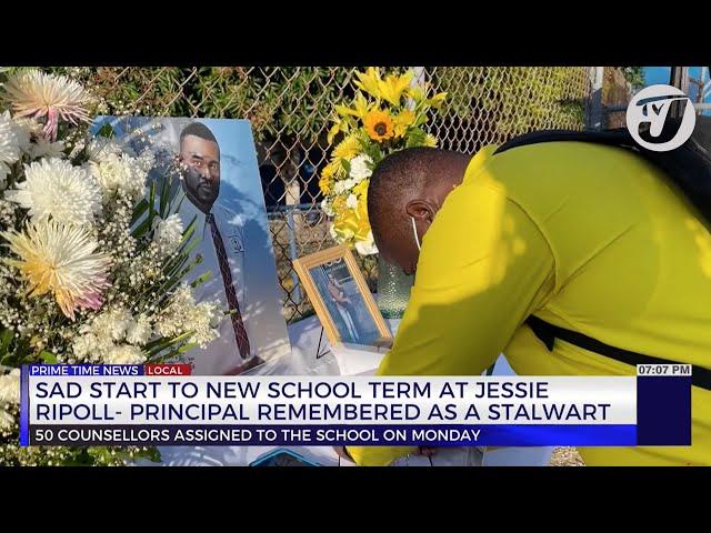 Sad Start to New School Term at Jessie Ripoll - Principal Remembered as a Stalwart | TVJ News