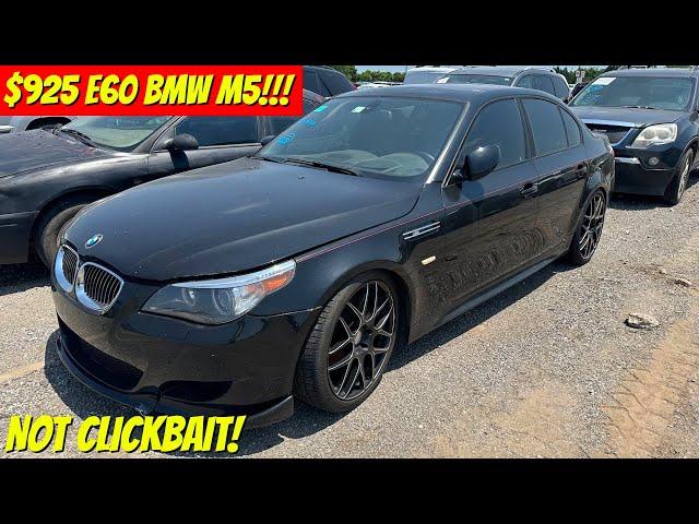 IAA Walk Around 6-29-23 + $925 BMW M5!!! NOT CLICKBAIT!!!