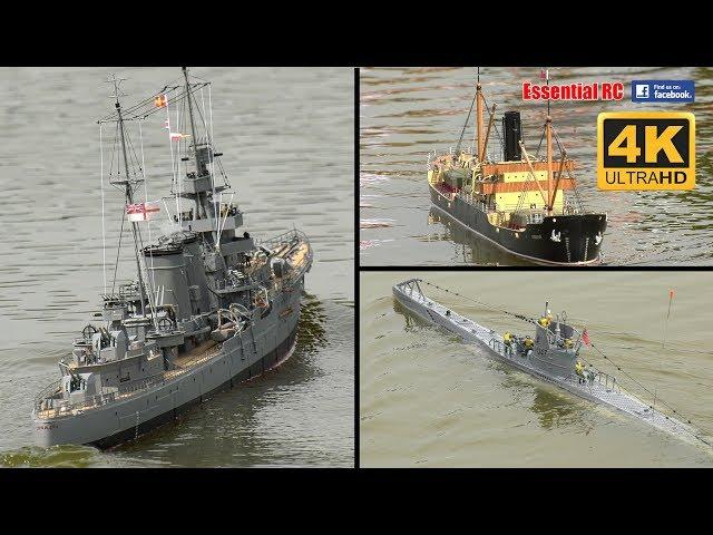 SUPER SCALE RC SHIPS, BOATS and SUBMARINES (SRCMBC 'Navy Day' 2017) [*UltraHD and 4K*]