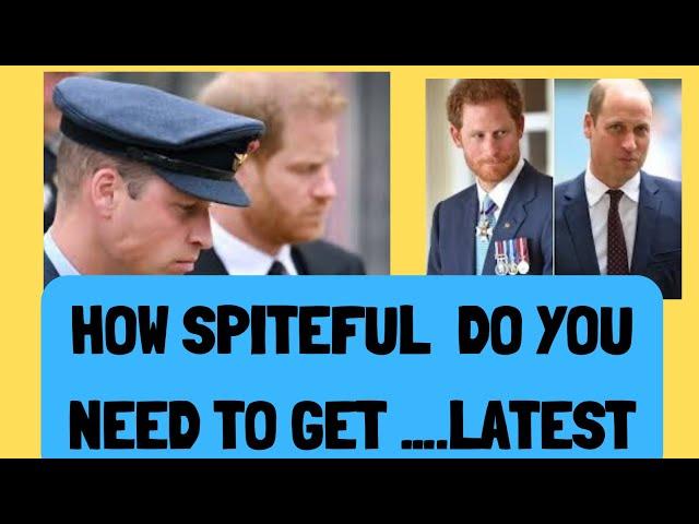 WILLIAM & HARRY .. ITS FAR FROM OVER AFTER THIS SHAMBLES - LATEST #princeharry #princewilliam #royal