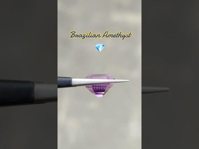 5.35 ct Natural Loupe Clean faceted Amethyst Loose Gemstone
