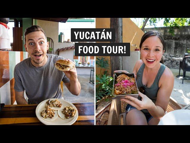 The ULTIMATE Mérida, Mexico FOOD tour! (Trying 10+ traditional Yucatán dishes)