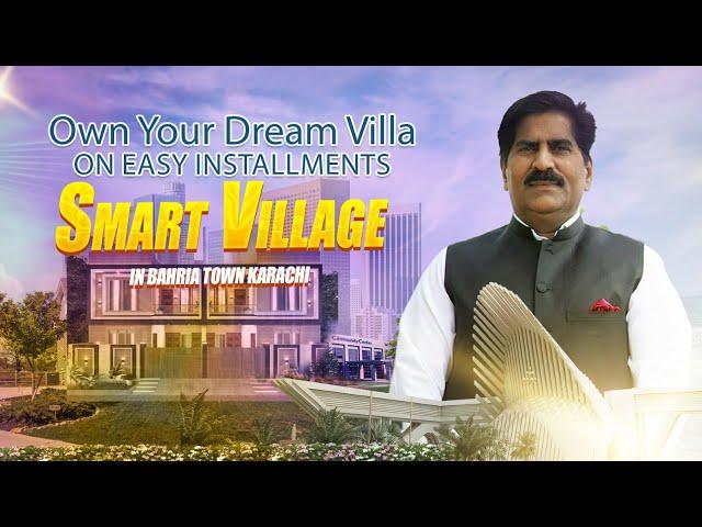 Own Your Dream Villa on Easy Installments | Smart Village, Bahria Town Karachi