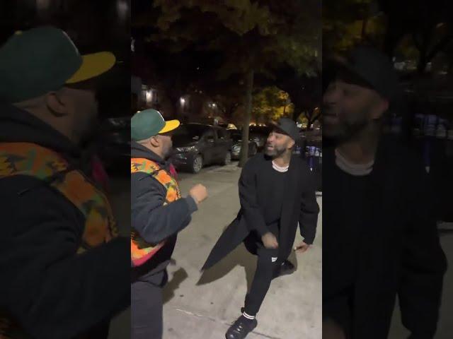 JOE BUDDEN WRESTLES QUEENZFLIP BECAUSE FLIP WANTS TO DO A PODCAST PLUS A HUG