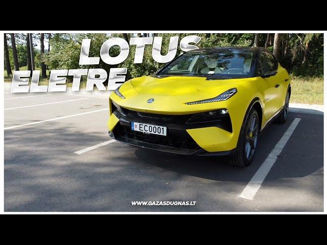 Lotus Eletre: tokio Lotus nesitikėjom