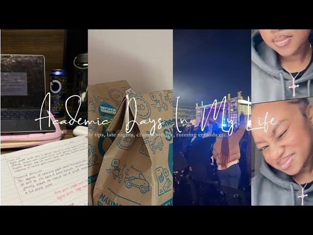 Academic days in my life || Test szn, errands, late nights, church etc. SOUTH AFRICAN YOUTUBER