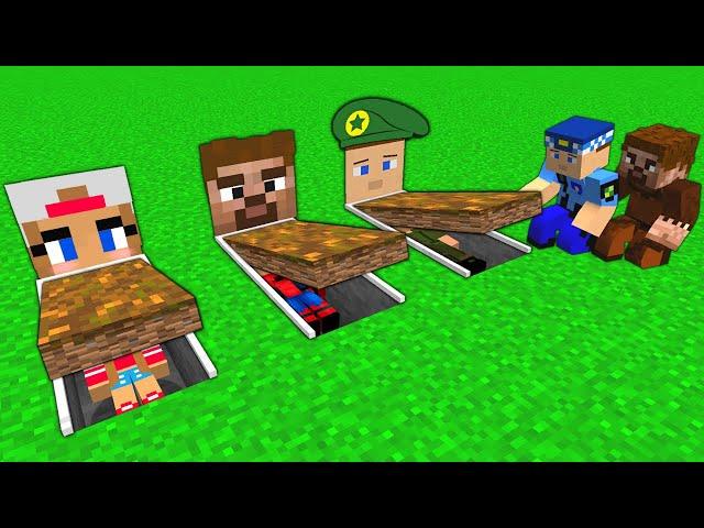 ARDA, AYÇA AND BABY WE ENTERED THE SOLDIER'S GRAVE!  - Minecraft