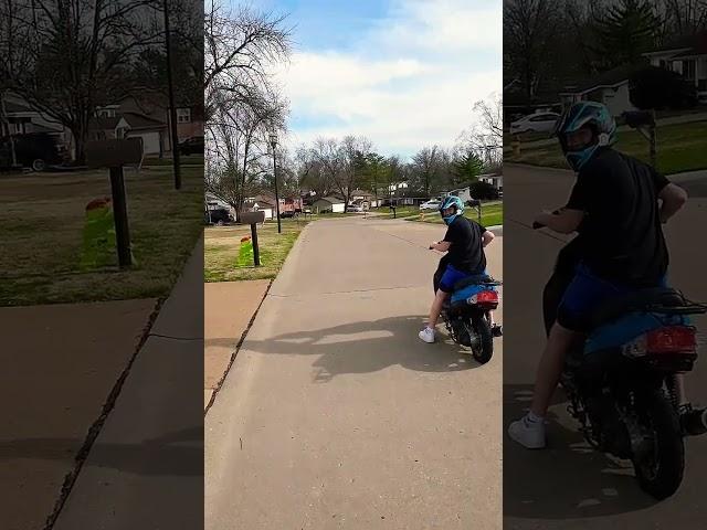 DJI Avata race vs minibike.