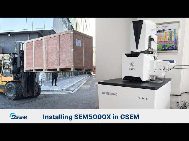 Installing SEM5000X in GSEM / first installed in KOREA