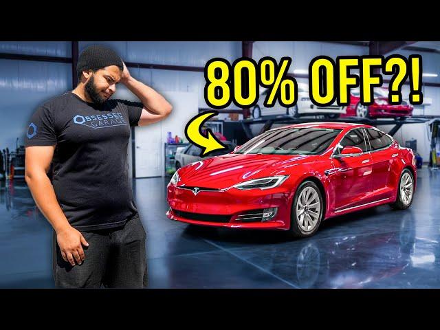 The UGLY TRUTH About Buying A Ridiculously Cheap Tesla