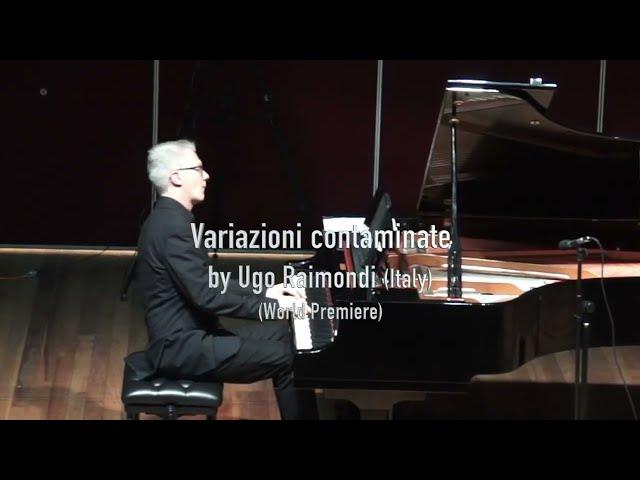 Ugo Raimondi: Variazioni contaminate su un tema di Giovanni Canciani (2022) - Pianist: Benjamin Kopp