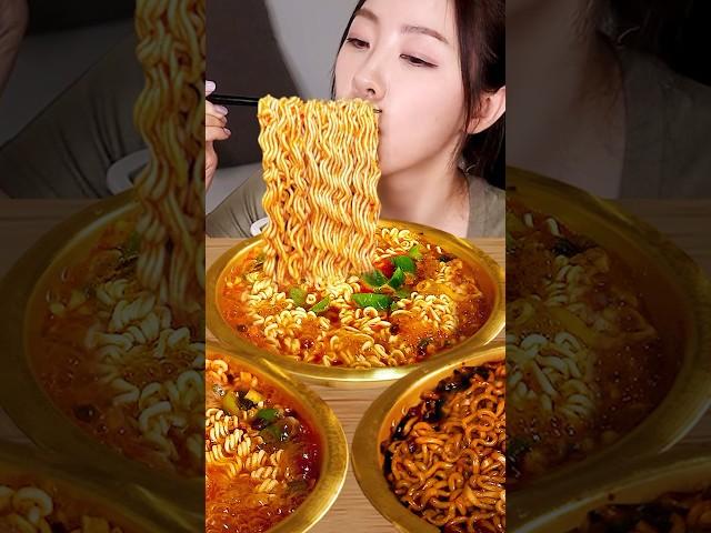 I ate 5 kinds of ramen because I was hungry at nightㅣRamen Mukbang