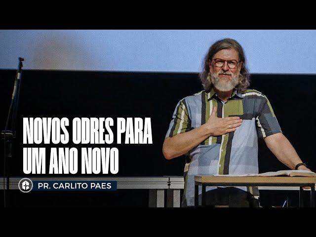 NOVOS ODRES PARA UM ANO NOVO || Pr. Carlito Paes || 29.12.2024 19h